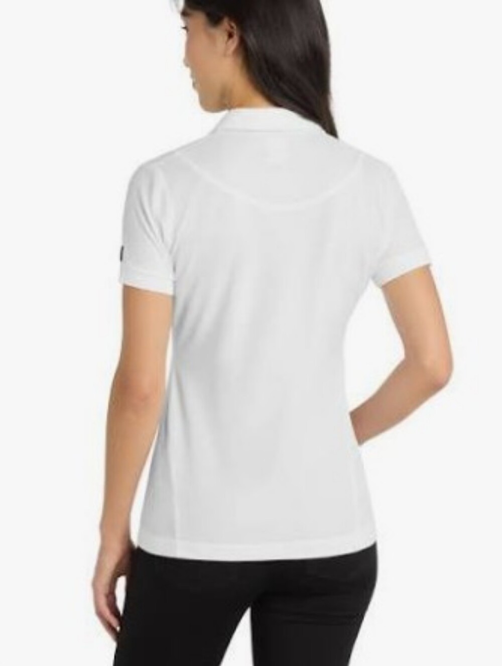 OGIO White Unisex Polo_ Leyda Winery_Cool, Coastal,Chilean Logo RARE Size L NEW